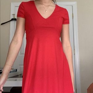 Macy’s Juniors Red Babydoll Dress